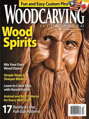 cover image of Woodcarving Illustrated Issue 55 Summer 2011